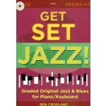 Image links to product page for Get Set Jazz! Grades 4-7 for Piano (includes CD)