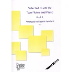 Image links to product page for Selected Duets for Two Flutes and Piano, Book 2