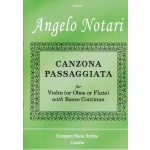 Image links to product page for Canzona Passaggiata