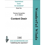 Image links to product page for Content Desir for Flute Trio