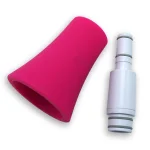 Image links to product page for Nuvo Straighten Your jSax Kit, White with Pink Trim