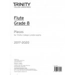 Image links to product page for Trinity Flute Exam Pieces 2017-2020, Grade 8 [Flute Part]