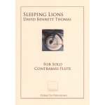 Image links to product page for Sleeping Lions for Solo Contrabass Flute