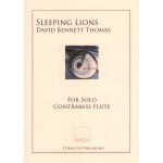 Image links to product page for Sleeping Lions for Solo Contrabass Flute