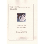 Image links to product page for Trio Sonata in E Minor arranged for Flute Trio, QV 2:21E