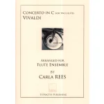 Image links to product page for Concerto in C Major for Two Solo Flutes and Mixed Flute Ensemble, RV533
