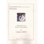 Image links to product page for Concerto in C Major for Two Solo Flutes and Mixed Flute Ensemble, RV533