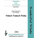 Image links to product page for Tritsch Tratsch Polka for Flute Choir