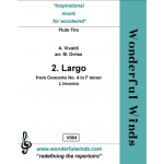 Image links to product page for Largo from Winter [Flute Trio]