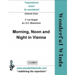 Image links to product page for Morning, Noon and Night in Vienna [Clarinet Choir]