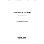 Image links to product page for Lament for Michelle for Solo Flute