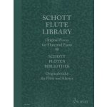 Image links to product page for Schott Flute Library: Original Pieces for Flute & Piano
