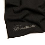 Image links to product page for Beaumont Bamboo Charcoal Flute Cleaning Gauze, Concert Noir Design