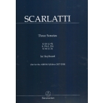 Image links to product page for Three Sonatas, K313(L95/K378(L276)/K162(L21)