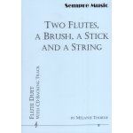 Image links to product page for Two Flutes, a Brush, a Stick and a String for Two Flutes (includes CD)