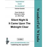 Image links to product page for Silent Night/It Cam Upon The Midnight Clear [Clarinet Quartet]