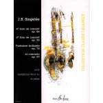 Image links to product page for 4 Concert Pieces for Tenor Saxophone and Piano