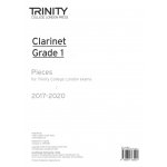 Image links to product page for Trinity Clarinet Exam Pieces 2017-2020, Grade 1 [Clarinet Part]