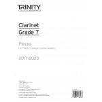 Image links to product page for Trinity Clarinet Exam Pieces 2017-2020, Grade 7 [Clarinet Part]