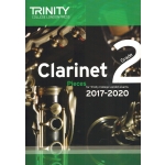 Image links to product page for Trinity Clarinet Exam Pieces 2017-2020, Grade 2