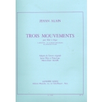 Image links to product page for Trois Mouvements for Flute and Organ