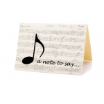 Image links to product page for Music Note Cards: 