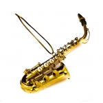 Image links to product page for Christmas Tree Decoration - Saxophone
