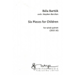 Image links to product page for Six Pieces for Children arranged for Wind Quintet