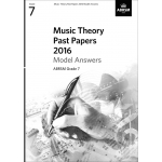 Image links to product page for Music Theory Past Papers 2016 Grade 7 - Model Answers