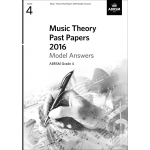 Image links to product page for Music Theory Past Papers 2016 Grade 4 - Model Answers