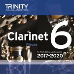Image links to product page for Trinity Clarinet Exam Pieces Grade 6 2017-2020