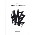 Image links to product page for 21 Jazz Flute Etudes