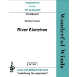 Image links to product page for River Sketches for Wind Quartet