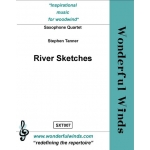 Image links to product page for River Sketches [Sax Quartet]