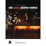 Image links to product page for Six Jazz Piano Solos