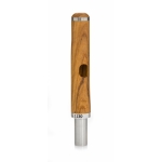 Image links to product page for Mancke African Olive Wave Crest Piccolo Headjoint with 14k Rose Riser