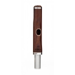 Image links to product page for Mancke Rosewood Wave Crest Piccolo Headjoint with 14k Rose Riser