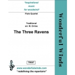 Image links to product page for The Three Ravens [Flute Quartet]