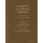 Image links to product page for Schott Clarinet Library - Original Pieces for Clarinet and Piano