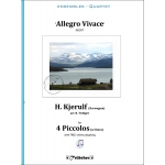 Image links to product page for Allegro Vivace for Four Piccolos