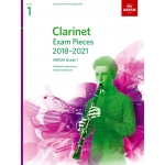 Image links to product page for Selected Clarinet Exam Pieces 2018-2021 Grade 1 (includes Online Audio)