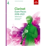 Image links to product page for Selected Clarinet Exam Pieces 2018-2021 Grade 4 (includes Online Audio)