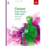 Image links to product page for Selected Clarinet Exam Pieces 2018-2021 Grade 4 (includes Online Audio)