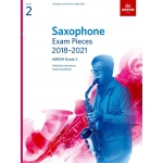 Image links to product page for Selected Saxophone Exam Pieces 2018-2021 Grade 2 (includes Online Audio)