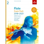 Image links to product page for Flute Exam Pack 2018-2021 Grade 2 (includes Online Audio)