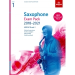Image links to product page for Saxophone Exam Pack 2018-2021 Grade 1 (includes Online Audio)