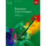 Image links to product page for Scales & Arpeggios Grades 1-5 (from 2018) [Bassoon]