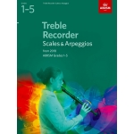 Image links to product page for Scales & Arpeggios Grades 1-5 (from 2018) [Treble Recorder]
