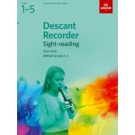 Image links to product page for Sight-Reading Tests Grades 1-5 (from 2018) [Descant Recorder]