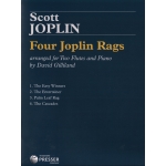 Image links to product page for Four Joplin Rags arranged for Two Flutes and Piano
